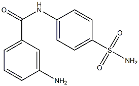 3-amino-N-(4-sulfamoylphenyl)benzamide Structure