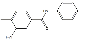 3-amino-N-(4-tert-butylphenyl)-4-methylbenzamide Structure