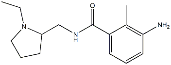 3-amino-N-[(1-ethylpyrrolidin-2-yl)methyl]-2-methylbenzamide