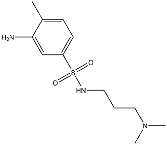 3-amino-N-[3-(dimethylamino)propyl]-4-methylbenzene-1-sulfonamide