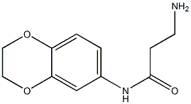 3-amino-N-2,3-dihydro-1,4-benzodioxin-6-ylpropanamide
