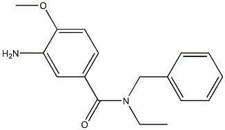  3-amino-N-benzyl-N-ethyl-4-methoxybenzamide