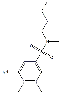 3-amino-N-butyl-N,4,5-trimethylbenzene-1-sulfonamide