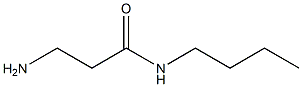 3-amino-N-butylpropanamide Structure