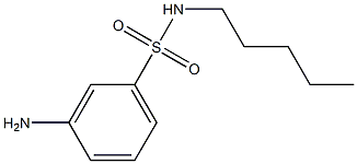 3-amino-N-pentylbenzene-1-sulfonamide|