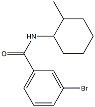 3-bromo-N-(2-methylcyclohexyl)benzamide,451519-60-1,结构式