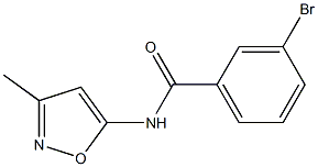  3-bromo-N-(3-methylisoxazol-5-yl)benzamide