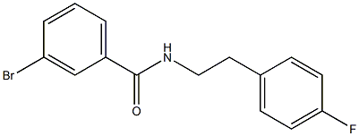3-bromo-N-[2-(4-fluorophenyl)ethyl]benzamide|
