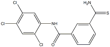  3-carbamothioyl-N-(2,4,5-trichlorophenyl)benzamide