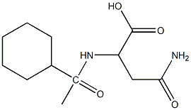 3-carbamoyl-2-(1-cyclohexylacetamido)propanoic acid