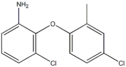 3-chloro-2-(4-chloro-2-methylphenoxy)aniline