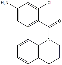  3-chloro-4-(3,4-dihydroquinolin-1(2H)-ylcarbonyl)aniline