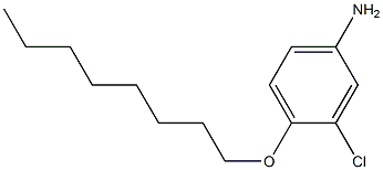 3-chloro-4-(octyloxy)aniline 结构式
