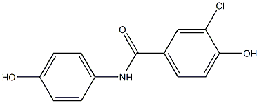 3-chloro-4-hydroxy-N-(4-hydroxyphenyl)benzamide