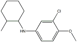 3-chloro-4-methoxy-N-(2-methylcyclohexyl)aniline