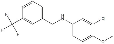 3-chloro-4-methoxy-N-{[3-(trifluoromethyl)phenyl]methyl}aniline