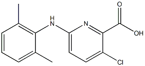 3-chloro-6-[(2,6-dimethylphenyl)amino]pyridine-2-carboxylic acid