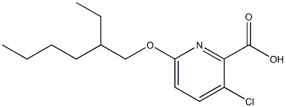  3-chloro-6-[(2-ethylhexyl)oxy]pyridine-2-carboxylic acid