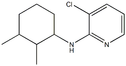 3-chloro-N-(2,3-dimethylcyclohexyl)pyridin-2-amine Struktur