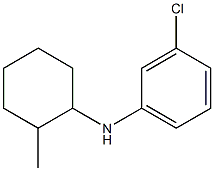 3-chloro-N-(2-methylcyclohexyl)aniline,,结构式