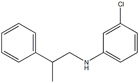 3-chloro-N-(2-phenylpropyl)aniline