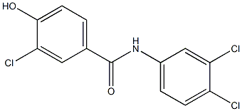 3-chloro-N-(3,4-dichlorophenyl)-4-hydroxybenzamide Structure