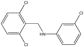 3-chloro-N-[(2,6-dichlorophenyl)methyl]aniline