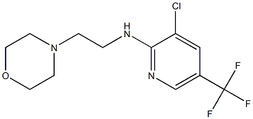 3-chloro-N-[2-(morpholin-4-yl)ethyl]-5-(trifluoromethyl)pyridin-2-amine