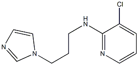 3-chloro-N-[3-(1H-imidazol-1-yl)propyl]pyridin-2-amine Structure
