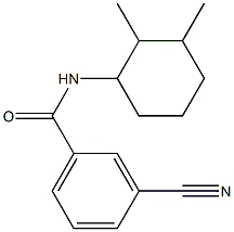  3-cyano-N-(2,3-dimethylcyclohexyl)benzamide