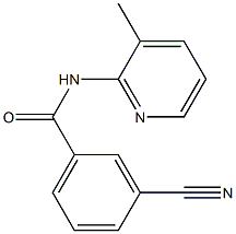  3-cyano-N-(3-methylpyridin-2-yl)benzamide