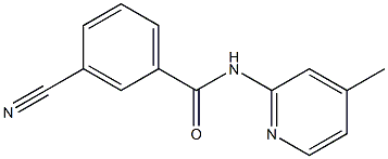 3-cyano-N-(4-methylpyridin-2-yl)benzamide