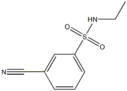 3-cyano-N-ethylbenzenesulfonamide|