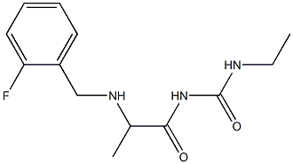 3-ethyl-1-(2-{[(2-fluorophenyl)methyl]amino}propanoyl)urea