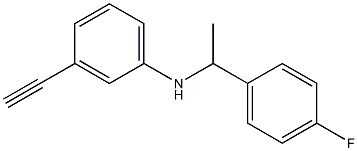 3-ethynyl-N-[1-(4-fluorophenyl)ethyl]aniline