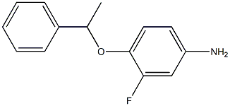 3-fluoro-4-(1-phenylethoxy)aniline