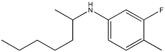 3-fluoro-N-(heptan-2-yl)-4-methylaniline