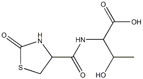 3-hydroxy-2-[(2-oxo-1,3-thiazolidin-4-yl)formamido]butanoic acid|