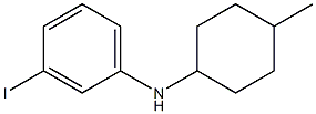 3-iodo-N-(4-methylcyclohexyl)aniline Structure