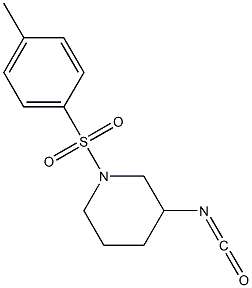 3-isocyanato-1-[(4-methylphenyl)sulfonyl]piperidine