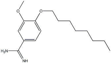 3-methoxy-4-(octyloxy)benzene-1-carboximidamide|