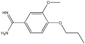 3-methoxy-4-propoxybenzenecarboximidamide