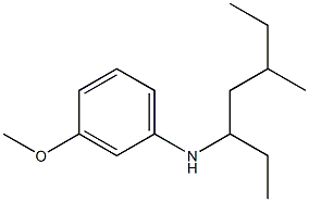  3-methoxy-N-(5-methylheptan-3-yl)aniline