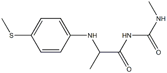  3-methyl-1-(2-{[4-(methylsulfanyl)phenyl]amino}propanoyl)urea