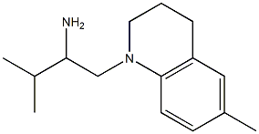 3-methyl-1-(6-methyl-1,2,3,4-tetrahydroquinolin-1-yl)butan-2-amine