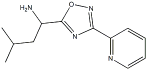 3-methyl-1-[3-(pyridin-2-yl)-1,2,4-oxadiazol-5-yl]butan-1-amine