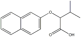 3-methyl-2-(naphthalen-2-yloxy)butanoic acid