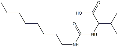 3-methyl-2-[(octylcarbamoyl)amino]butanoic acid