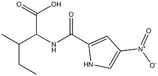 3-methyl-2-{[(4-nitro-1H-pyrrol-2-yl)carbonyl]amino}pentanoic acid