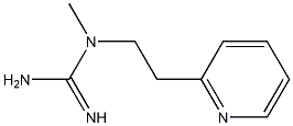 3-methyl-3-[2-(pyridin-2-yl)ethyl]guanidine